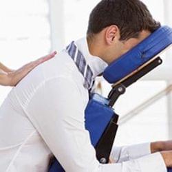 Massagen am Arbeitsplatz